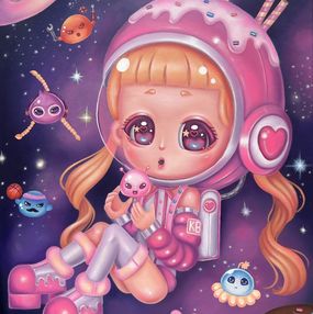 Gemälde, Kibari's galactic journey, Jane Kibari