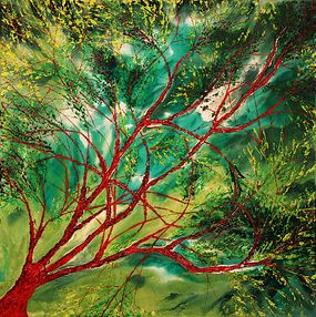 Painting, Canopée #30, Laure-Anne Lemaire