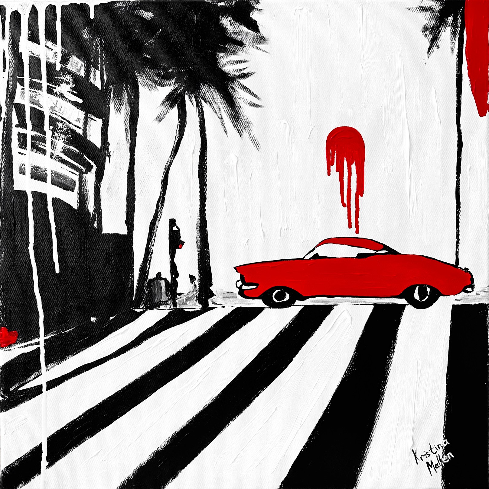Kristina Mallen, Melting Sun in L.A. Kristina Mallen, Melting Sun in L.A.