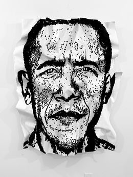 Peinture, Barack Obama, Bret Reilly
