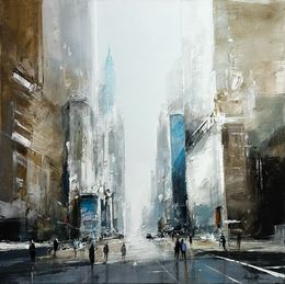 Gemälde, Au cœur de la ville, Richard Poumelin
