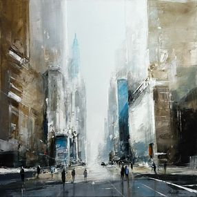 Gemälde, Au cœur de la ville, Richard Poumelin