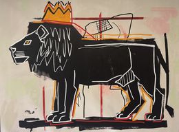 Gemälde, The lion king, Stephane LMBD