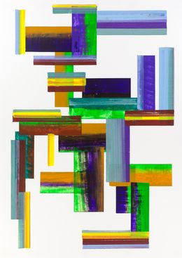 Peinture, Self-Portrait Bloc 25.01, Arthur Hent