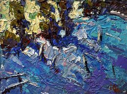 Gemälde, Large snowdrifts, Ivanyuk Oleksiy