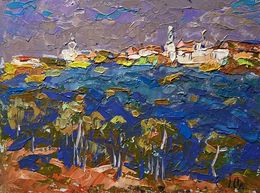 Gemälde, Covered with grey clouds, Ivanyuk Oleksiy