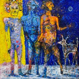 Peinture, Solstice, Yvan Genest