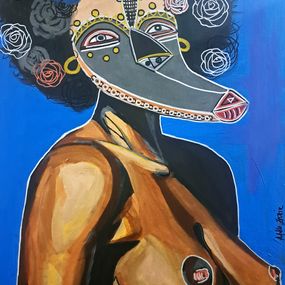Painting, Look but don't touch, Ayoka Zahir