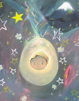 Painting, The Secret Egg I, Tokita Misuzu