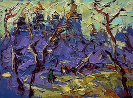 Gemälde, Morning walk in the park, Ivanyuk Oleksiy