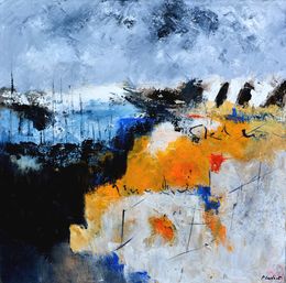 Painting, Back to Harbour 66, Pol Ledent