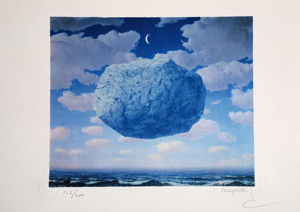 René Magritte, La flèche de Zénon René Magritte, La flèche de Zénon
