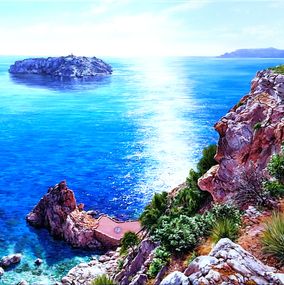 Gemälde, Vue depuis le cap de la Barra (l'Estartit), Josep Sola