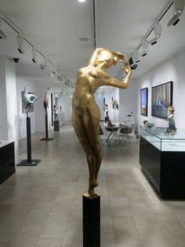 Sculpture, If I choose the easy way (Gold version), Marc De Corte