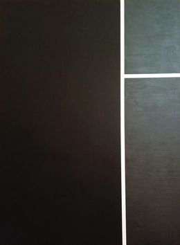 Peinture, Untitled, black, Damien Berrard
