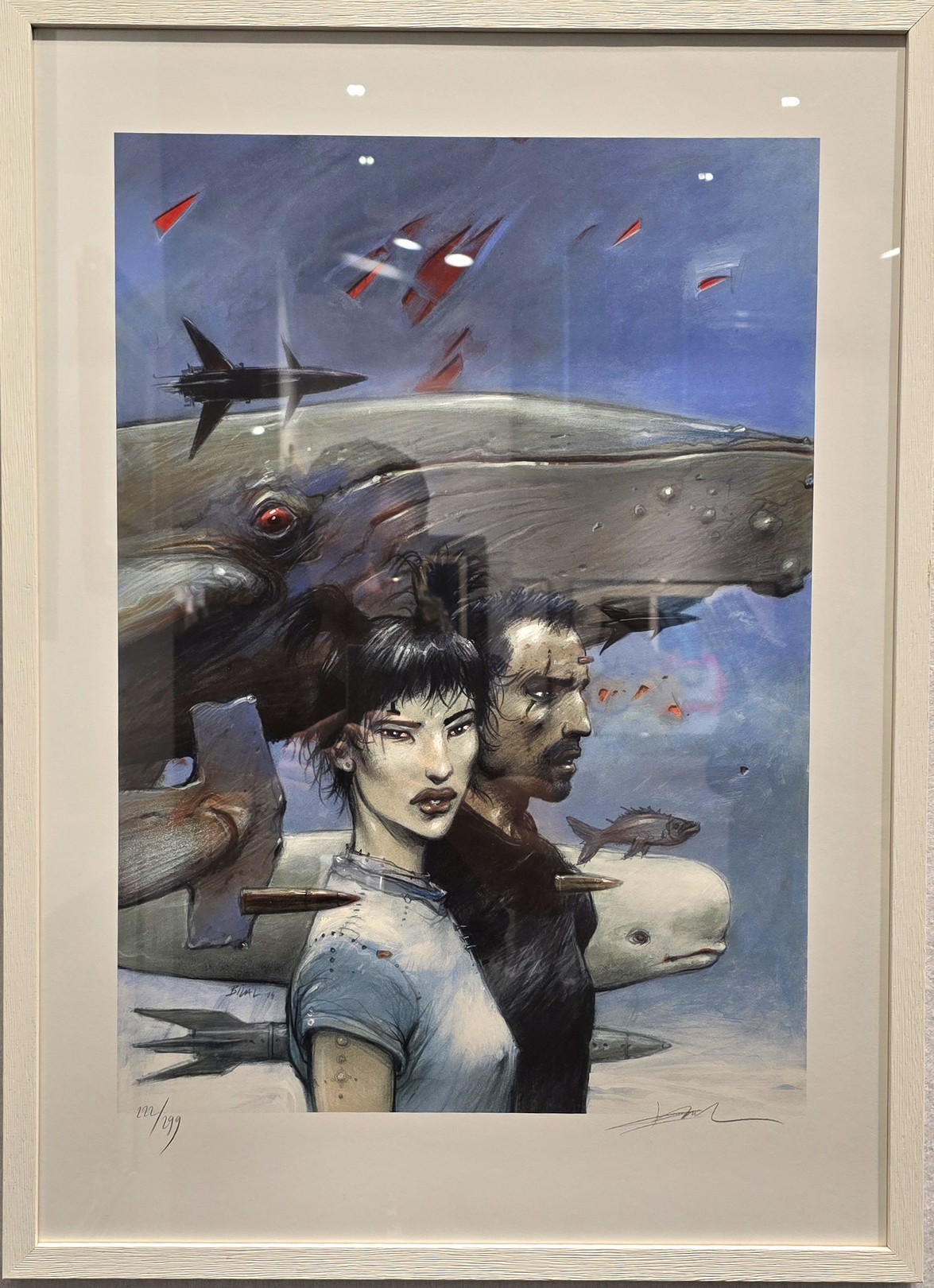 Enki Bilal, Bleu Océan Enki Bilal, Bleu Océan