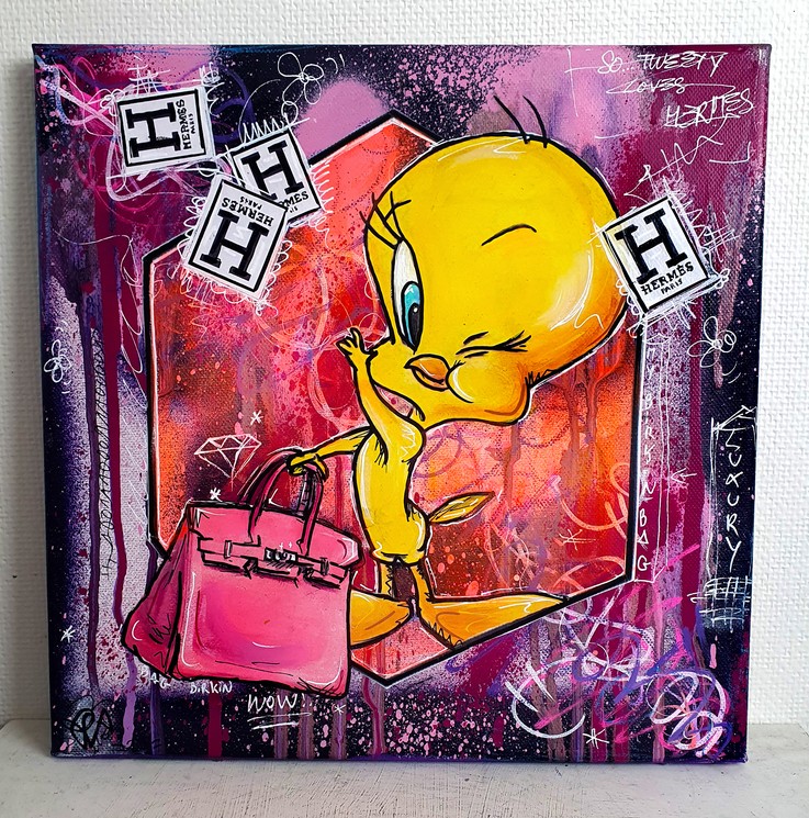 ▷ Urban Pop H Tweety Bird by Priscilla Vettese, 2025