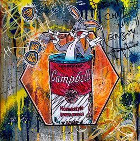 Painting, Urban Pop Bugs Bunny Soup, Priscilla Vettese