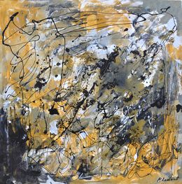 Painting, Thinking of Pollock, Pol Ledent