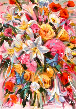 Peinture, Floral Fusion, Yasna Godovanik
