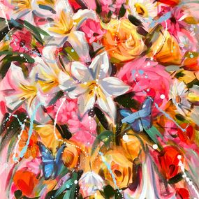 Painting, Floral Fusion, Yasna Godovanik