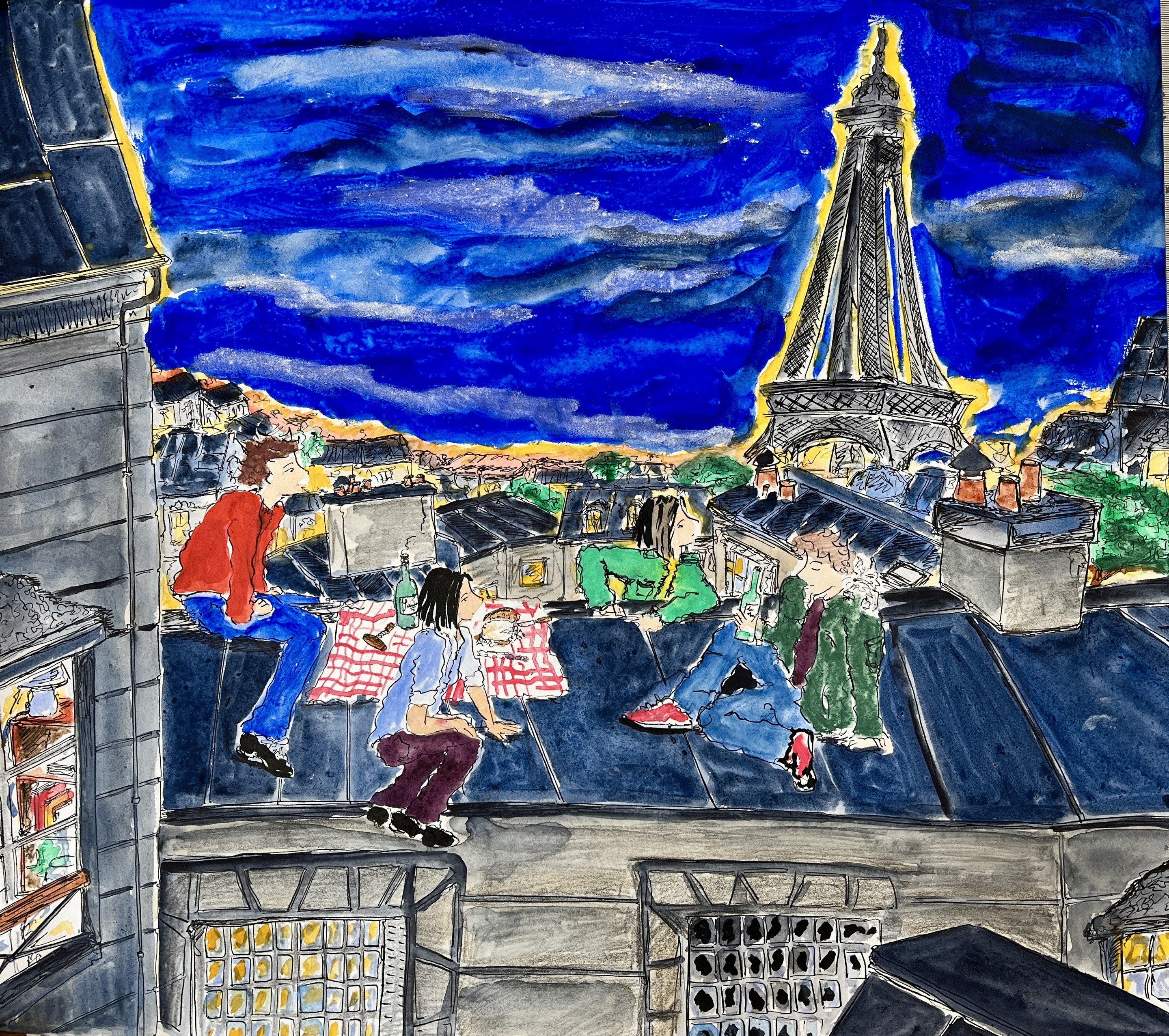 Gabrielle Rul, Paris, La nuit Gabrielle Rul, Paris, La nuit