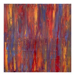 Print, Flame Abstraction (Giclée Print), Kristina Mallen