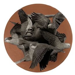 Painting, Suffocated, Ritchelly Oliveira
