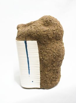 Sculpture, Deep - Dry  - Blue, Eva Gomore