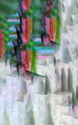 Print, Mountain Slope No.1, Angela Cameron