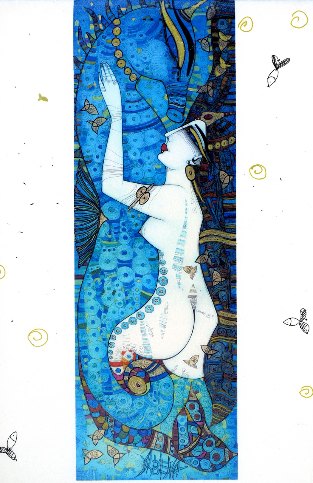 Albena Vatcheva, Confidences en bleu Albena Vatcheva, Confidences en bleu