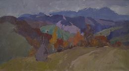 Peinture, Mountain Pass, Alexander Shandor