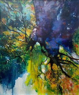 Gemälde, Trees to Trees, Pascal Herrmann