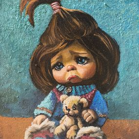 Painting, The Comfort of Teddy, Karine Harutyunyan
