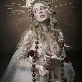 Photographie, Madone au chapelet, Mathilde Oscar