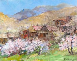 Painting, Blossoms of the Hills, Hrach Baghdasaryan