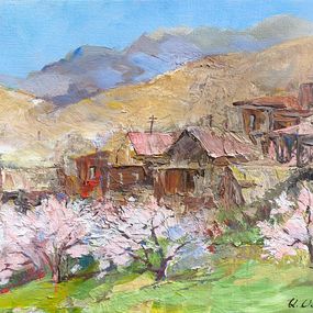 Gemälde, Blossoms of the Hills, Hrach Baghdasaryan