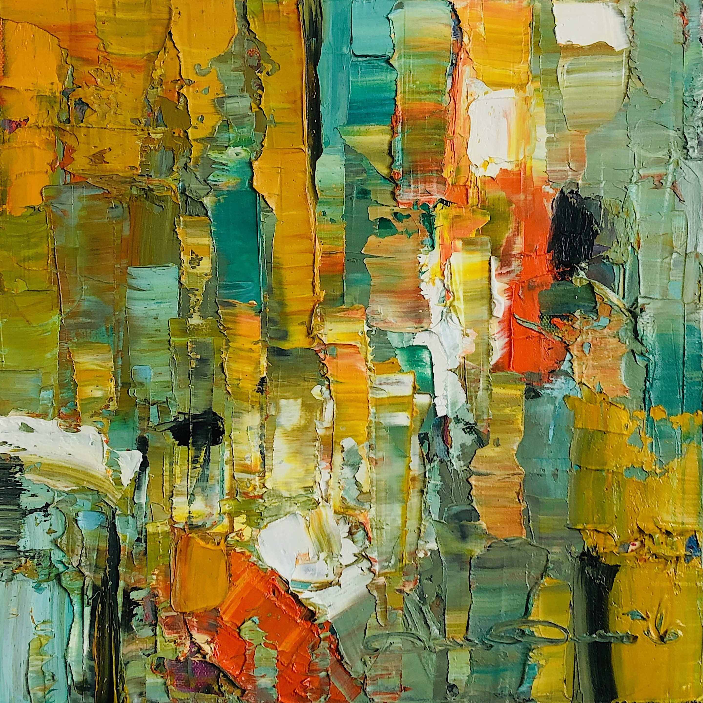 Dam Domido, Abstract oil Dam Domido, Abstract oil