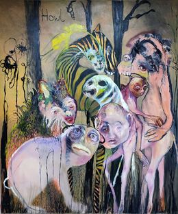 Gemälde, Howl, Juliane Hundertmark