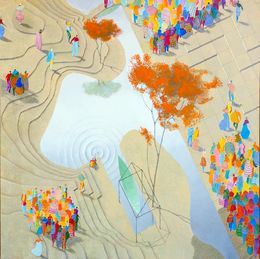 Painting, Pêcheur de perles, Bernard Vié