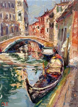 Peinture, At the berth, Evgeny Chernyakovsky