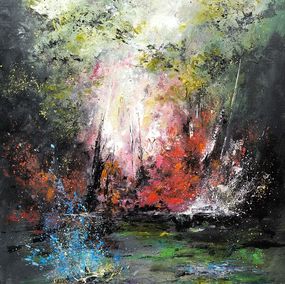 Gemälde, Emotions jaillissantes, Jean-Claude Lannes