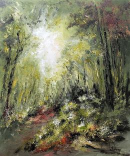Peinture, Puits de vie, Jean-Claude Lannes