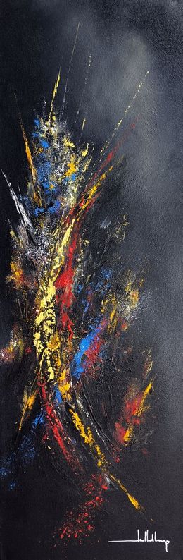 Peinture, Pulsion arquée, Jean-Claude Lannes