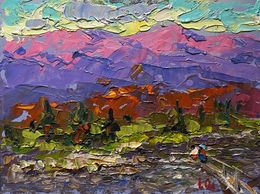 Gemälde, Fresh mountain stream, Ivanyuk Oleksiy