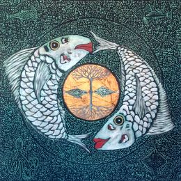 Gemälde, Cerchio cosmico, Antonio Presti