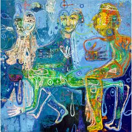 Peinture, Avec le temps, Yvan Genest
