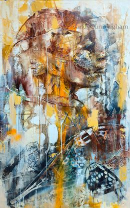 Painting, Coureurs des bois, Sandy Cunningham