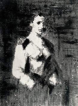 Gemälde, Nude papier bulle (1), Christophe Ruiz