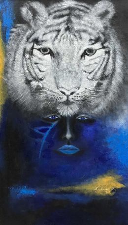 Gemälde, White soul, Judith Ruiz